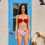 Thumbnail: 'Livia' Two-piece swimsuit in Capri Crimson (CREX344)
