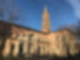 Die Basilika " Saint- Sernin ", ihr Platz und der Jakobsweg nach Santiago de Compostela.