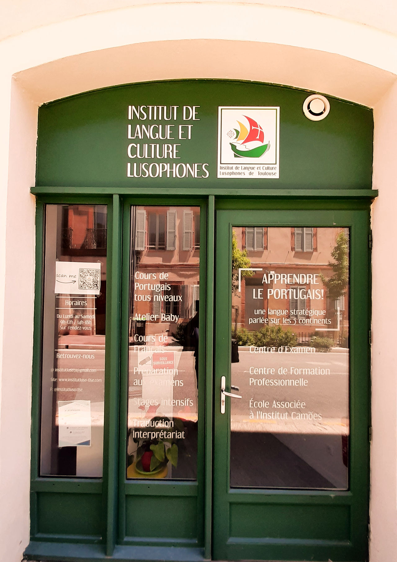 Boutique portugaise située dans l'ancien quartier des réfugiés de Toulouse.