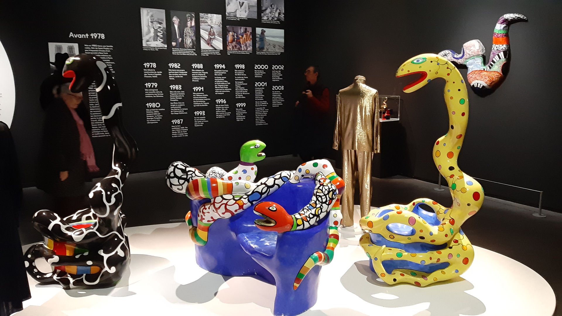 Oeuvres contemporaines au Musée de Toulouse.