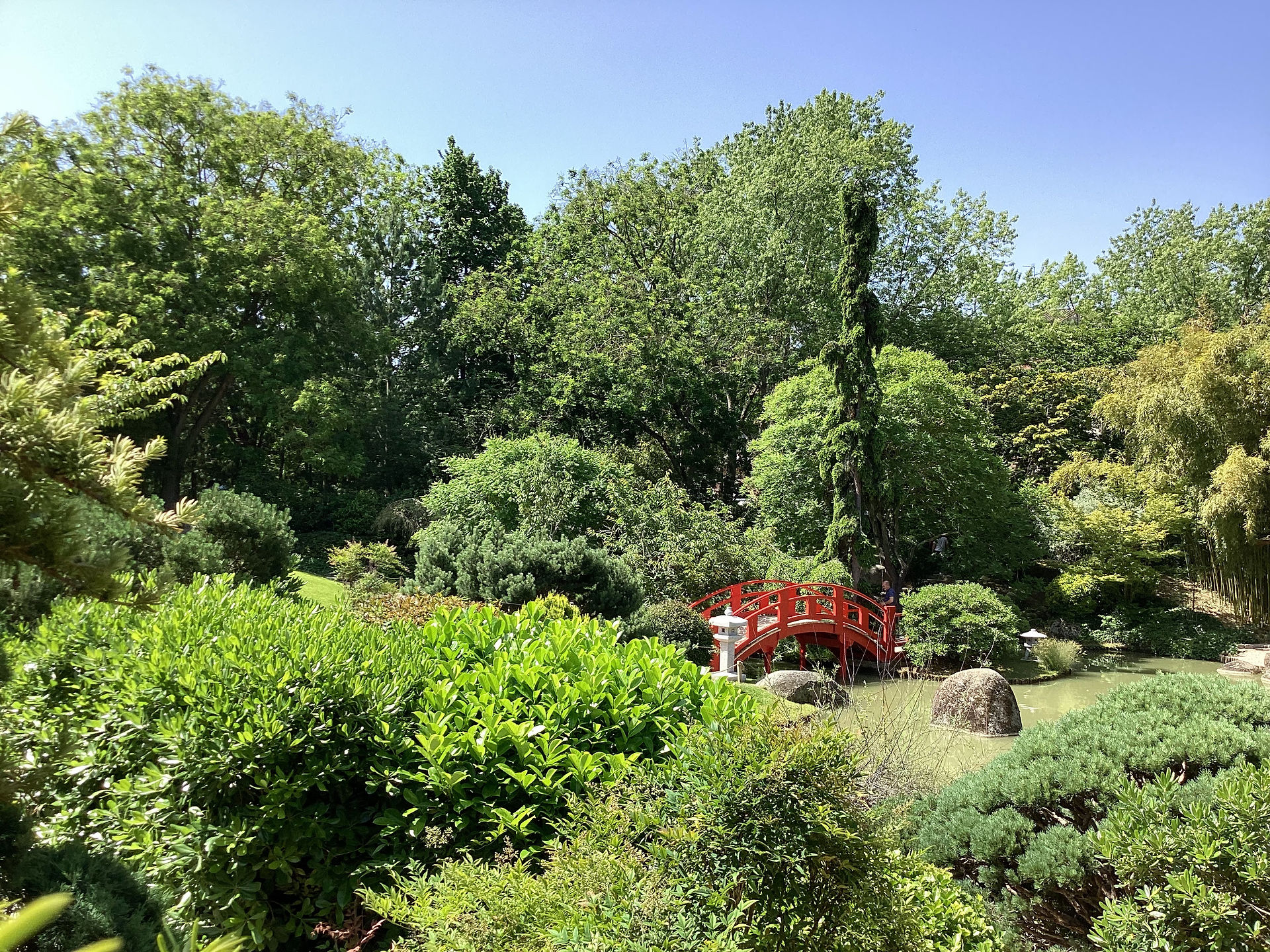 The magnificent Japanese garden of Toulouse was inspired by those of Tokyo and Tokyo.