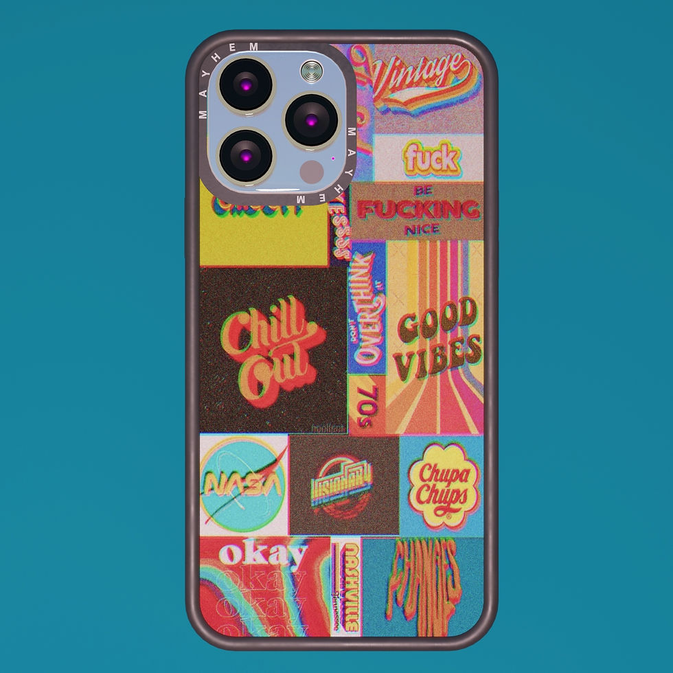 RETRO COLLAGE CASE