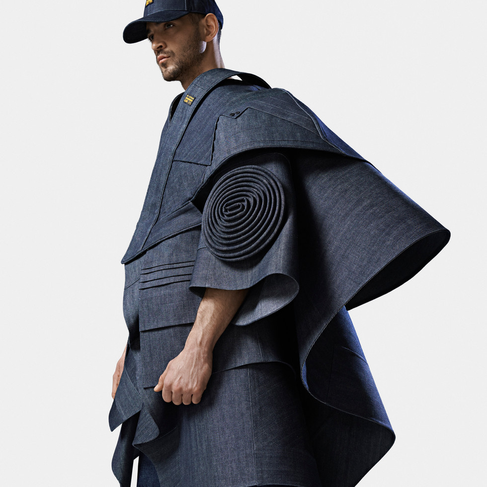 G-Star RAW AI Denim Cape