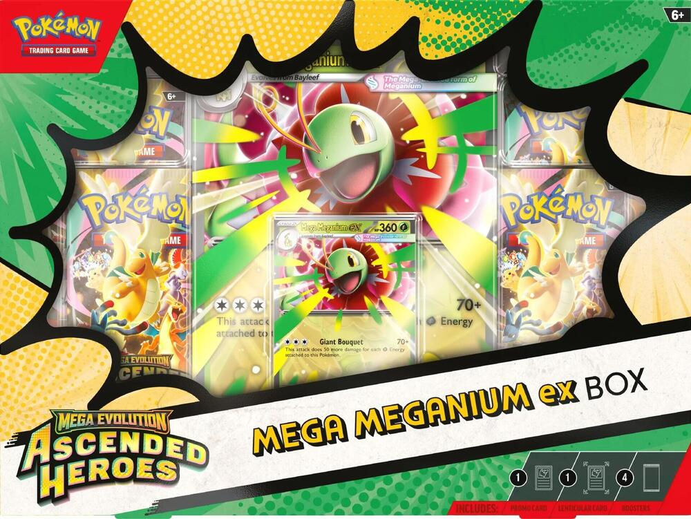 Mega Evolution: Ascended Heroes Mega Meganium ex Box