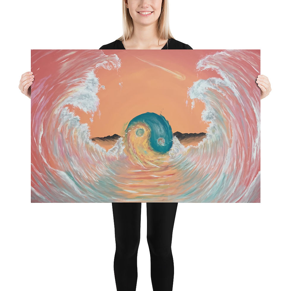 Thumbnail: Oceans of Balance Sunset Print