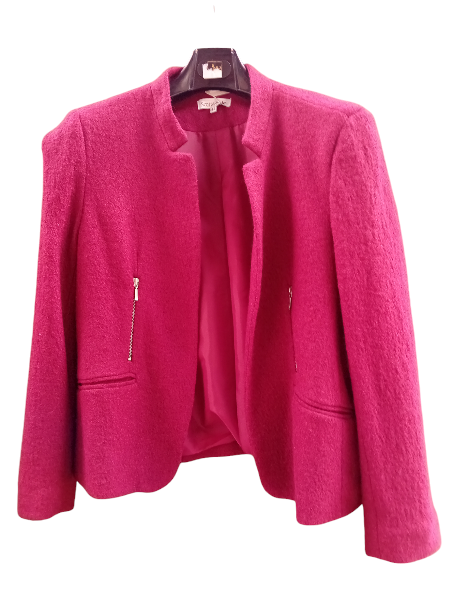 Veste femme laine bordeau taille 44