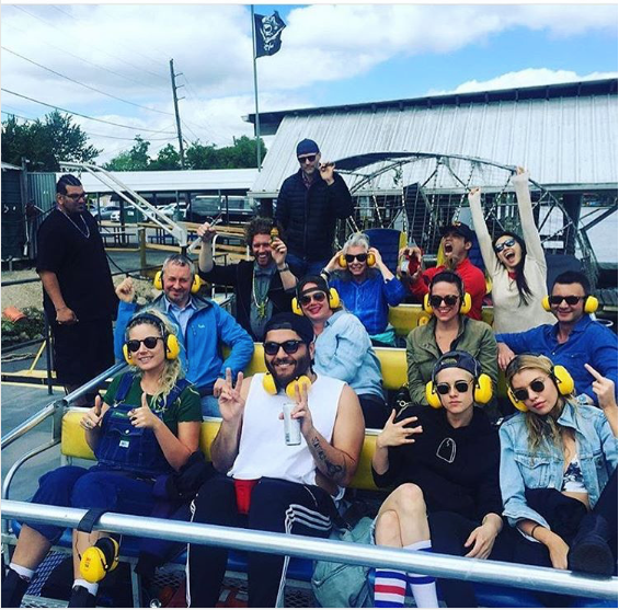 Kristen Stewart a New Orleans con gli amici