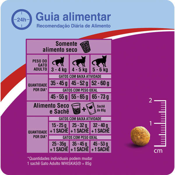 Miniatura: Whiskas Carne para Gatos Adultos Castrados 10,1kg