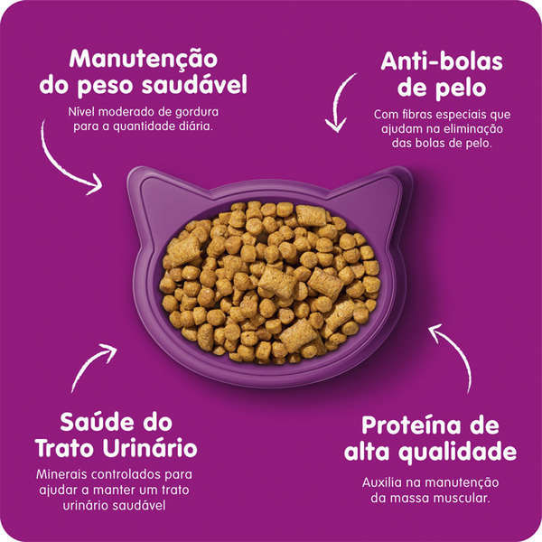 Miniatura: Whiskas Carne para Gatos Adultos Castrados 10,1kg