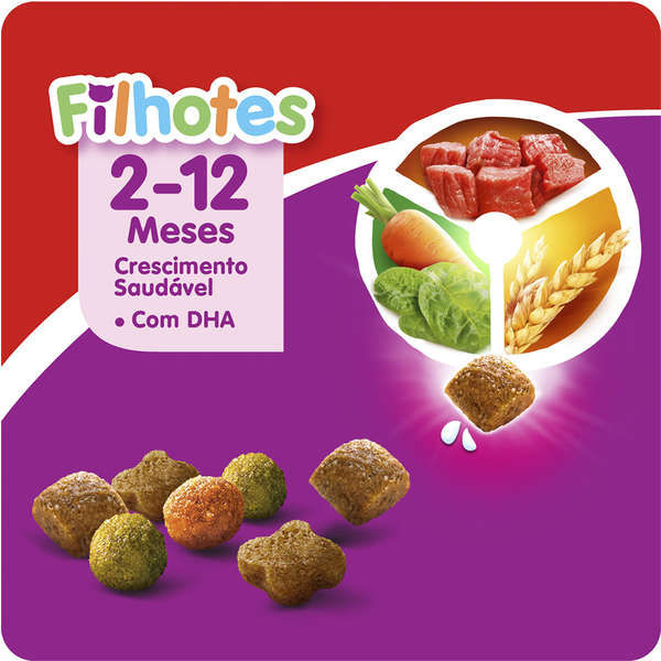 Miniatura: Whiskas Carne e Leite para Gatos Filhotes 10,1kg