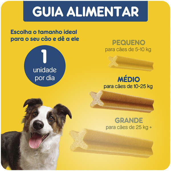 Miniatura: Petisco Pedigree Dentastix Cuidado Oral Para Cães Adultos Raças Médias