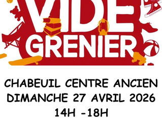 Vide Grenier du centre ancien - dimanche 26 avril 