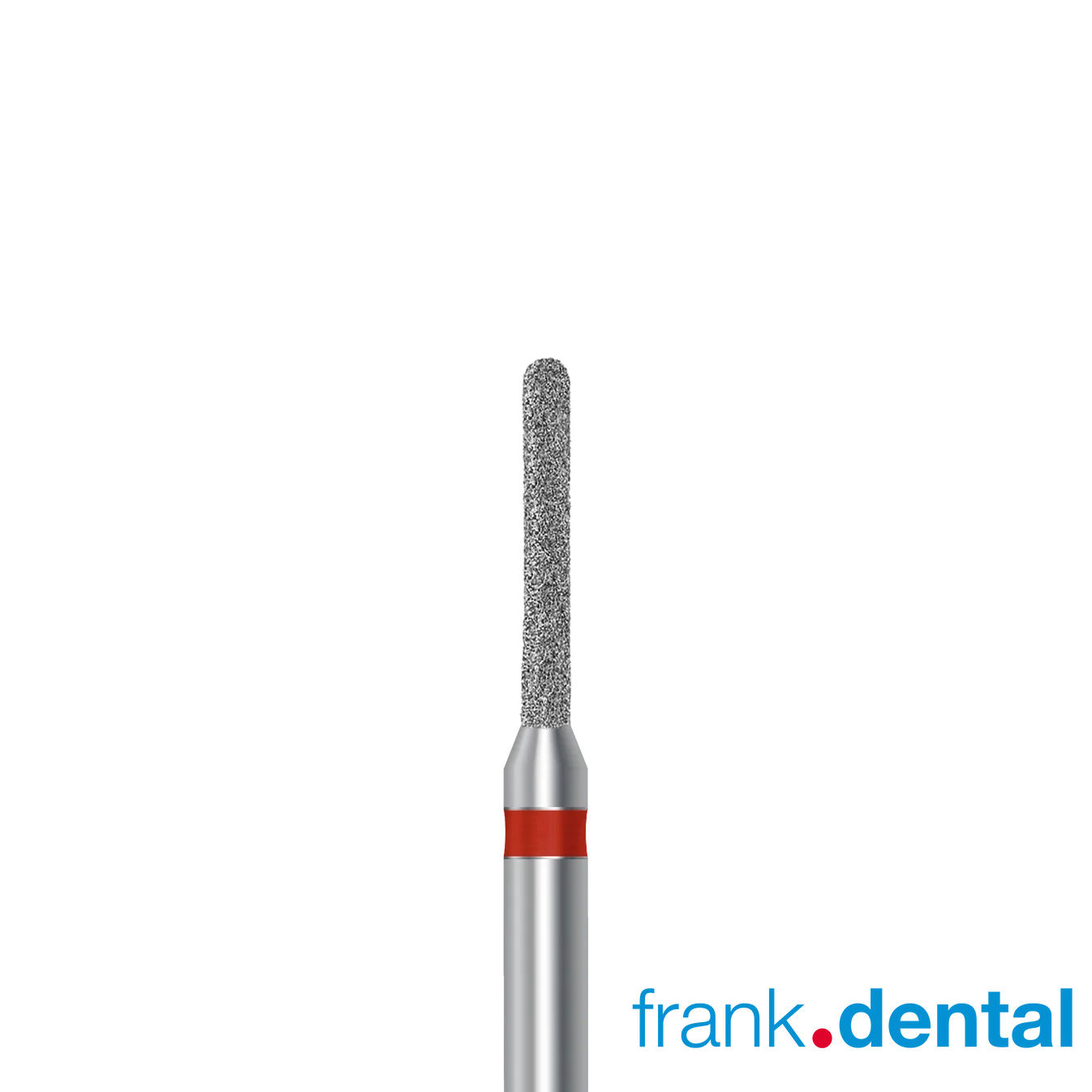 Frank Dental D.881 round cylinder dental bur for crown preparation and restorative dentistry