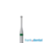 Frank Dental D.801 L long shank round diamond bur for improved dental access