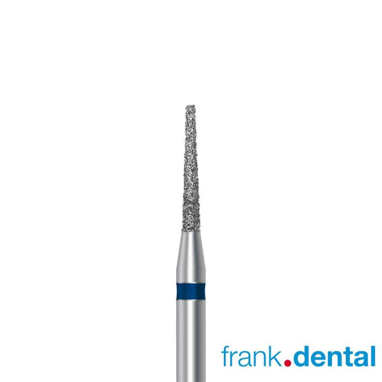 Frank Dental D.847 flat cone diamond dental bur for precise tooth preparation and restorative dentistry