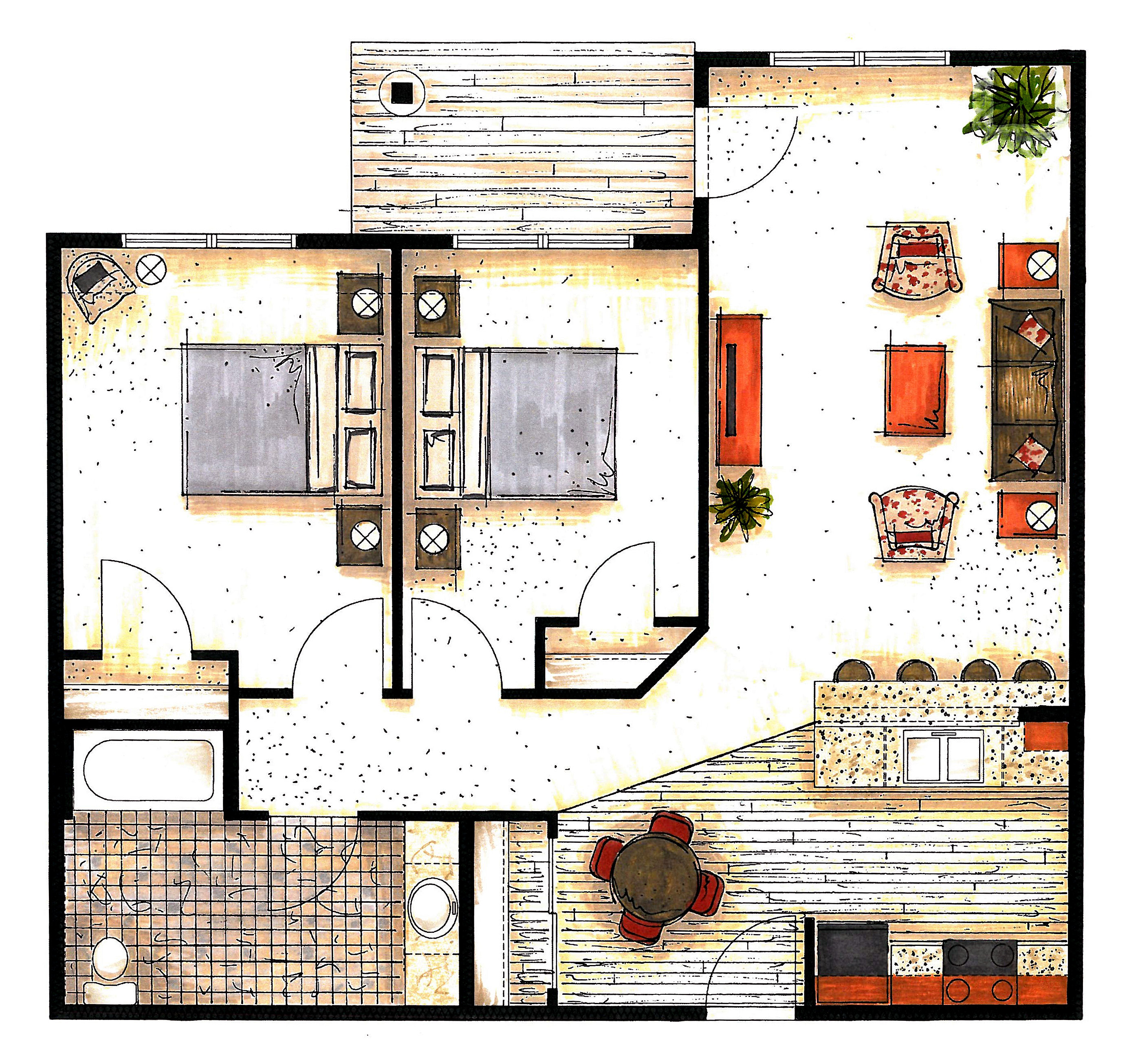 Sun City Palm Desert Floorplans  Livable Square Feet Bed Bath Optional Bed Den Category Ho Estates Floor Plans