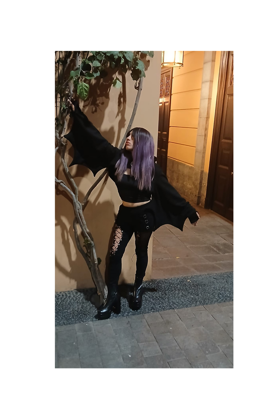 Miniatura: Polera crop bat
