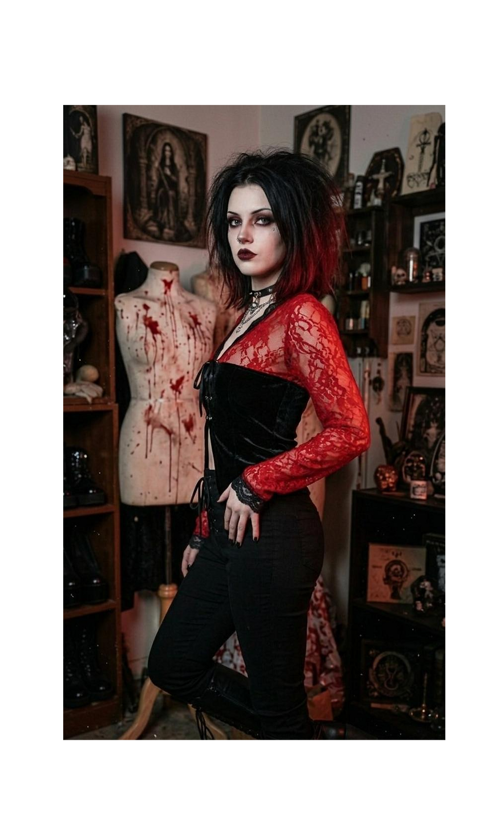 Miniatura: Blusa Dark Blood