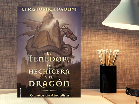 "El tenedor, la hechicera y el dragón" de Christopher Paolini