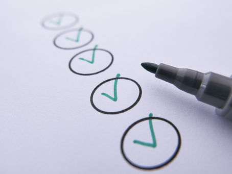 Online school checklist