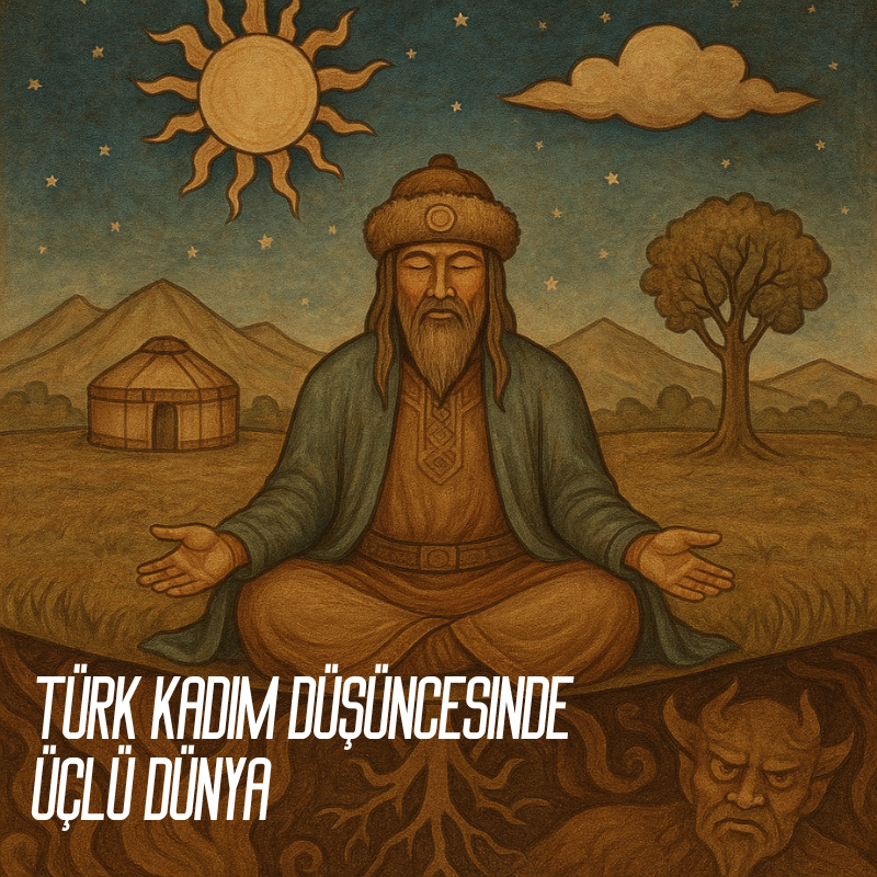 Türk Kadim Düşüncesinde “Üçlü Dünya”: Yer, Orta ve Gök