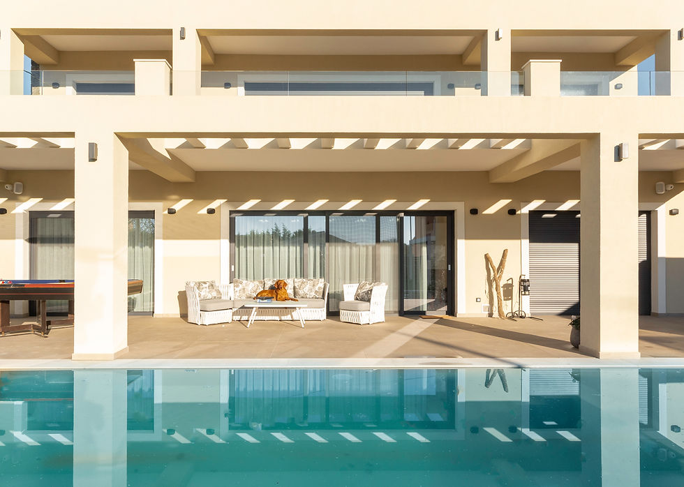 Holiday villas in Corfu Island Greece – villa rental website design – casabase.gr