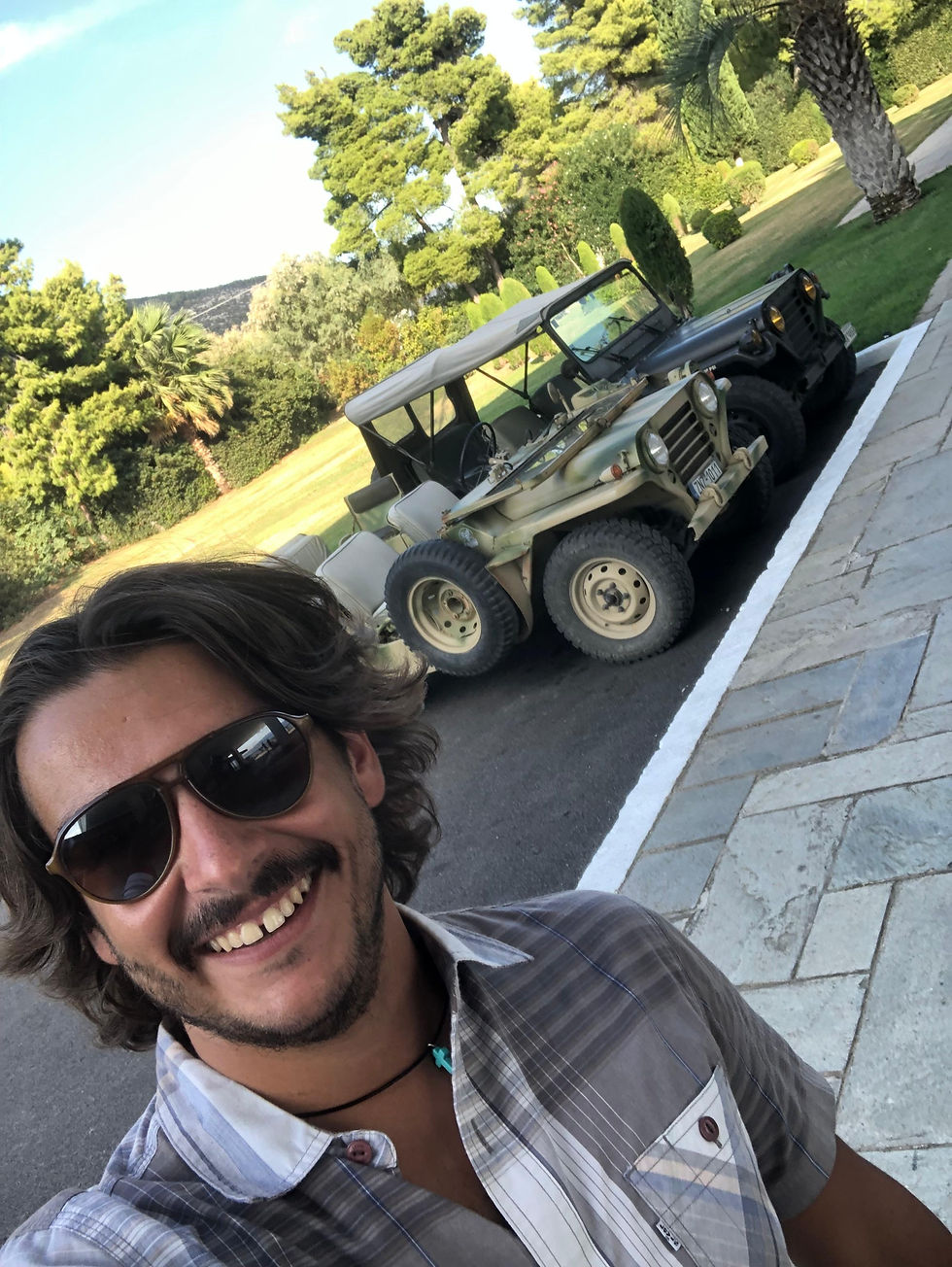 Dimitri and his jeeps