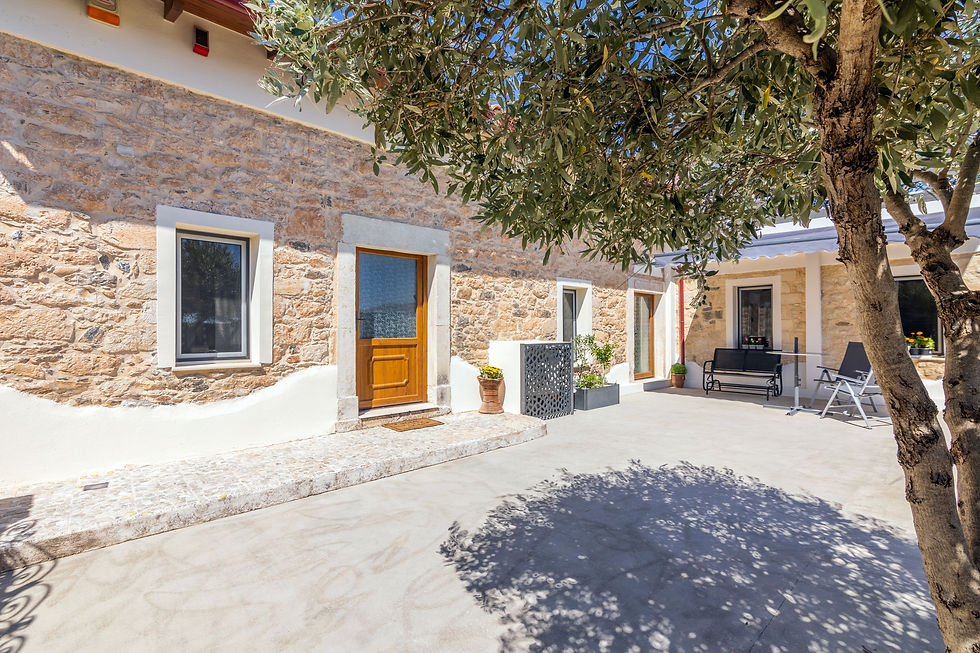 Vacation house on Crete Island Greece – holiday home website design – thrapsanohouse.gr