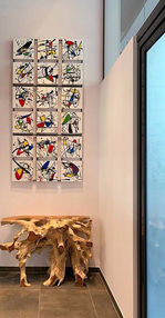 Delbosque Artwork in hall