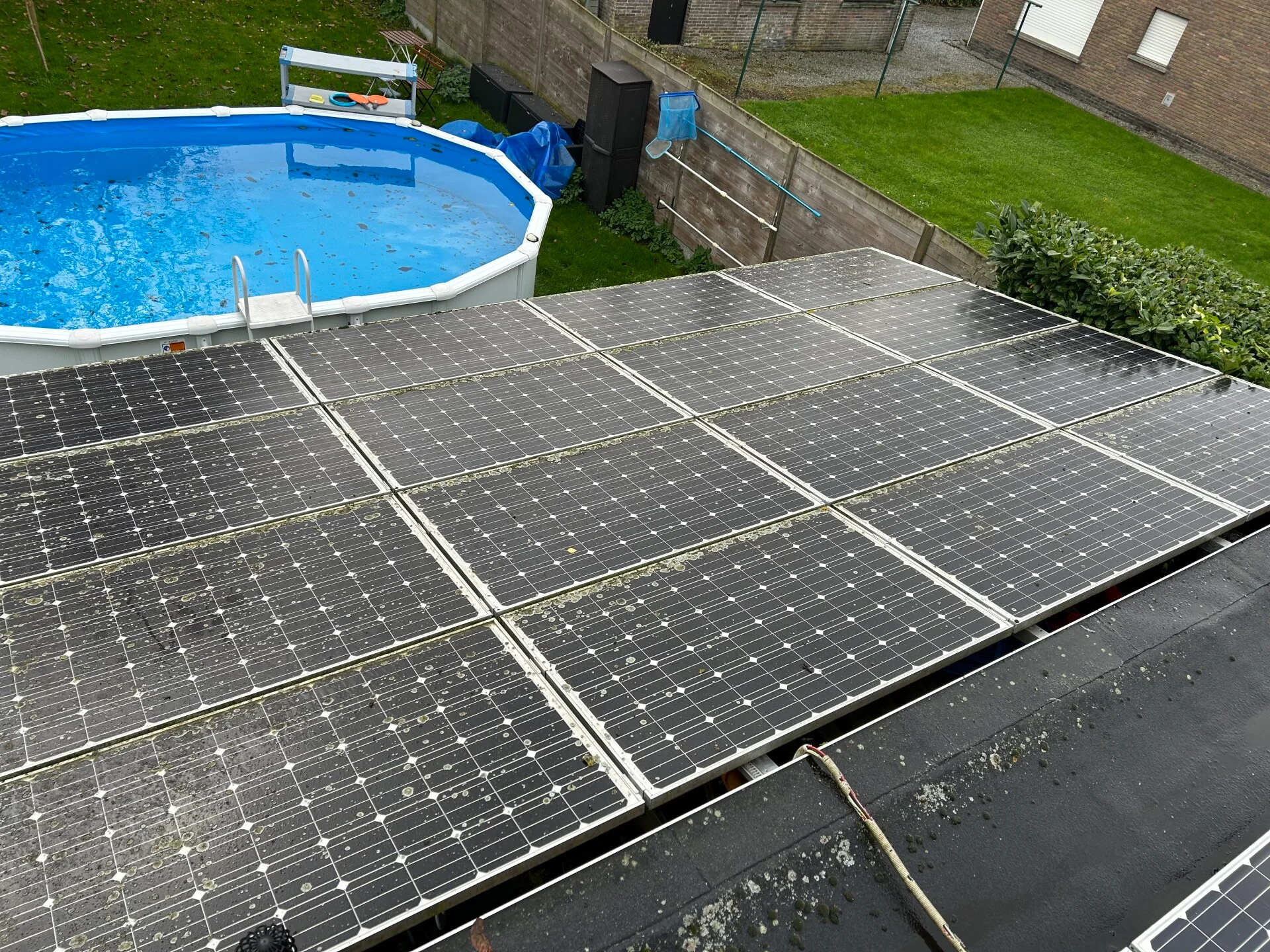 Zonnepanelen reinigen