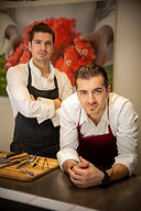 A chef working to cater a los angeles event
