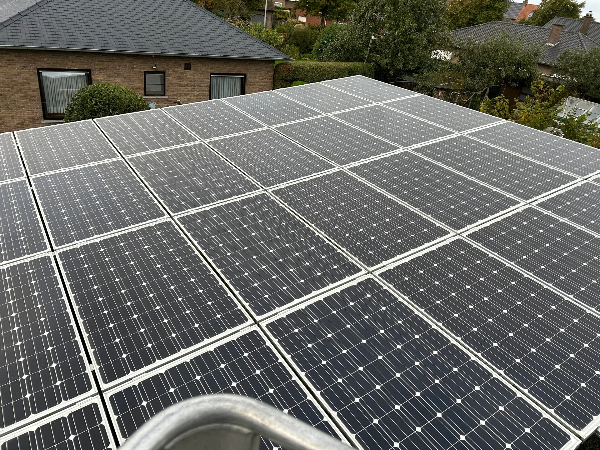 Zonnepanelen reinigen