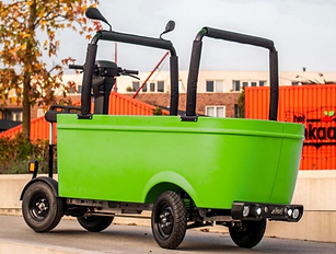 Foto van een elektrische BSO-Bus (Stint)