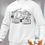 Miniaturbild: Sweatshirt Set-In - "My Trike is my Life" 002LFV - in 9 Flexfarben