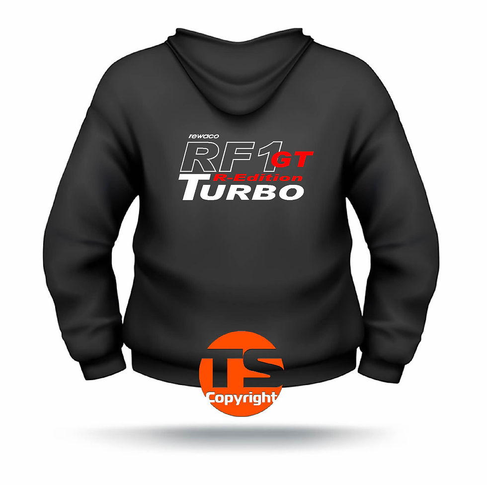 Miniaturbild: Sweat Jacket Active - "RF1 - GT-R-EDITION" in 8 Flexfarben, 2-farbig