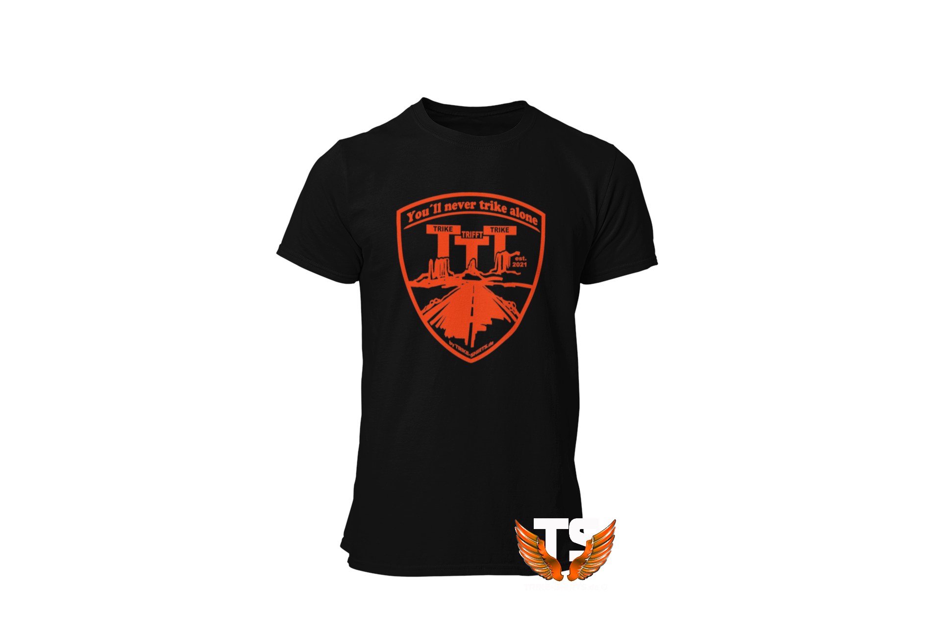 T-Shirt Comfort "Trike trifft Trike " M001-Men + Land