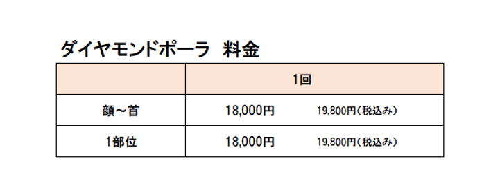 ダイヤモンドポーラ料金.png