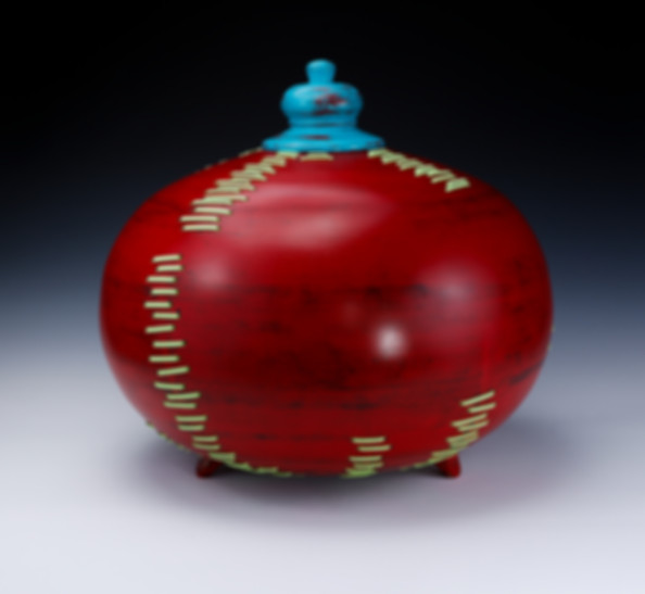Large red maple hollow vessel