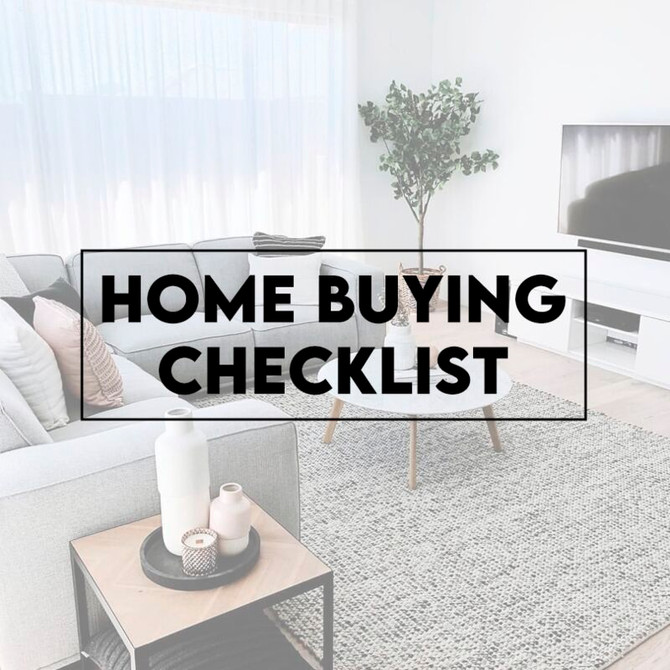 5 Items for Your Homebuyer Checklist