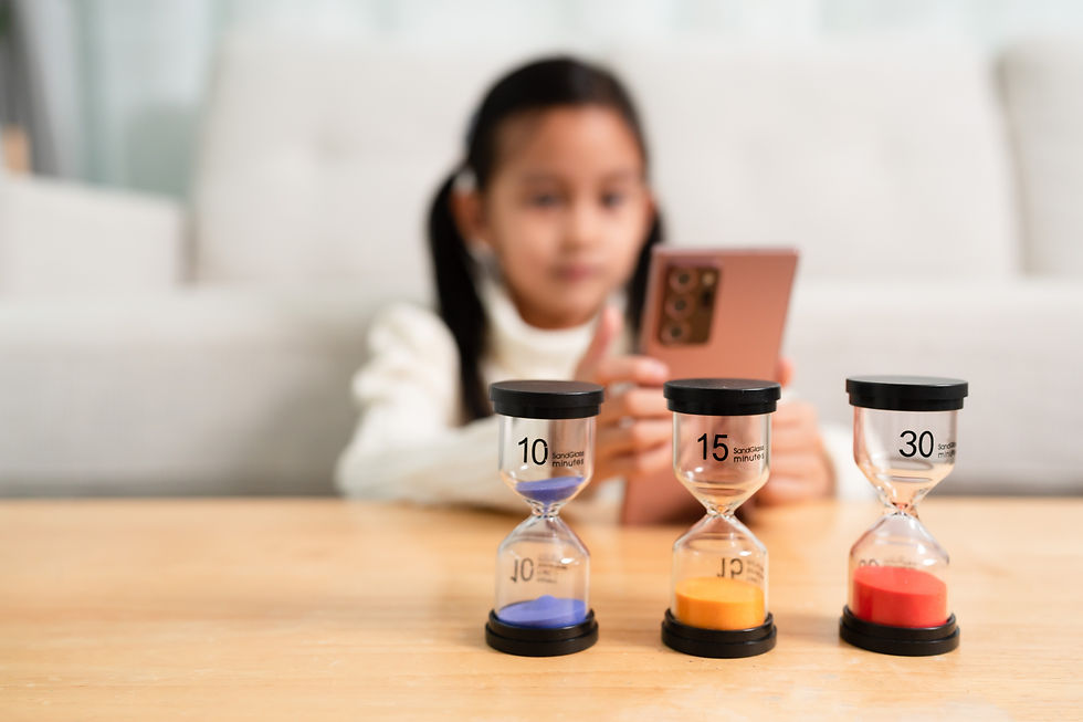 Healthy screen time for kids