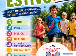 Centro Estivo 2026 al Circolo Tennis Latiano