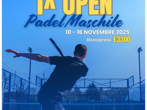 1^ TROFEO UNIPOL ASSICURAZIONI LATIANO - Open Padel Maschile