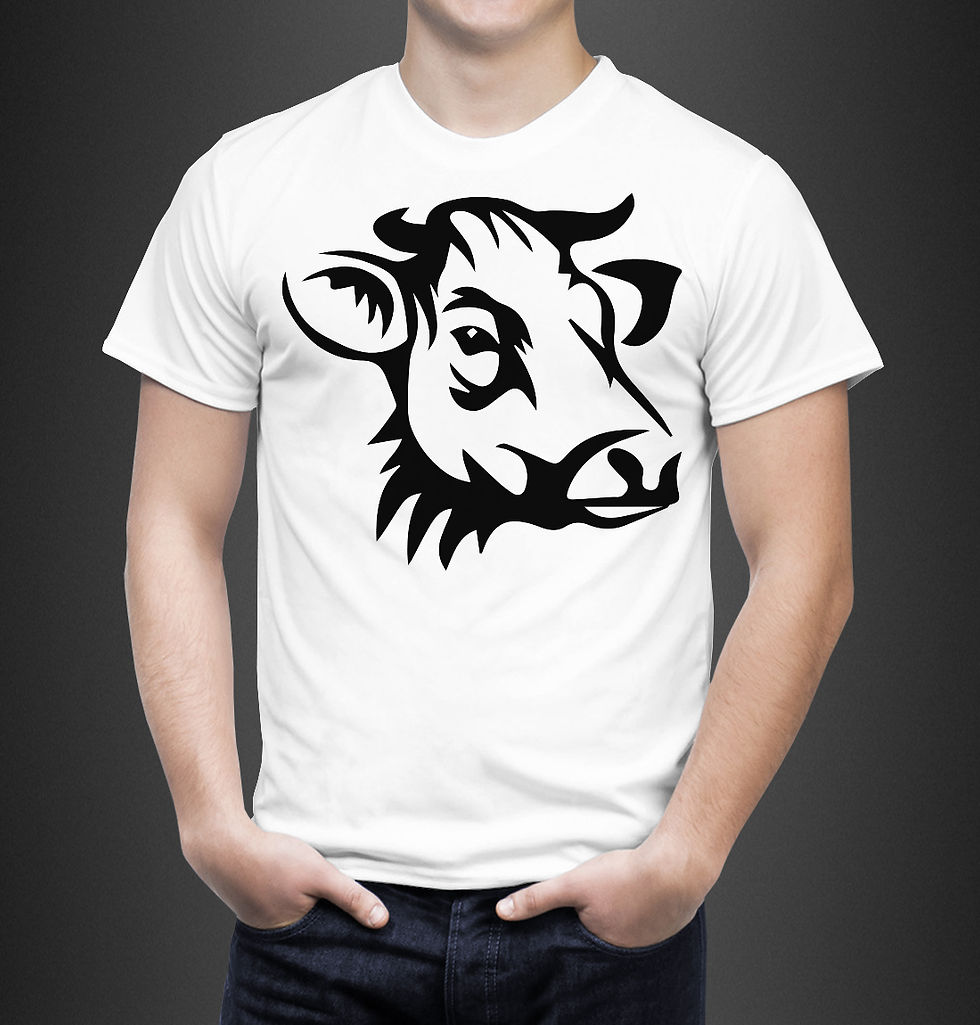 Miniatura: Playeras temática bovinos y caballos