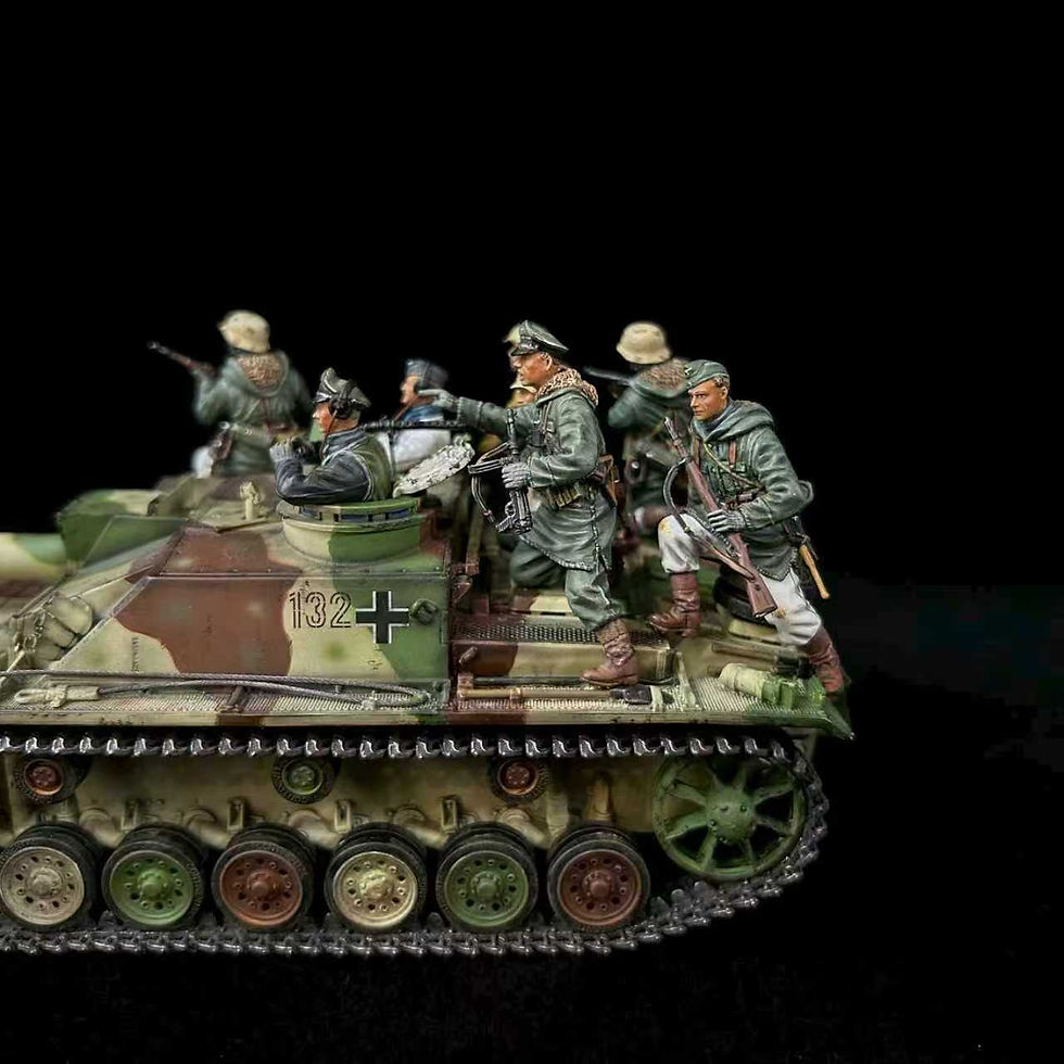 War Park KH107-KH114 StuG III Crew & Tank Riders