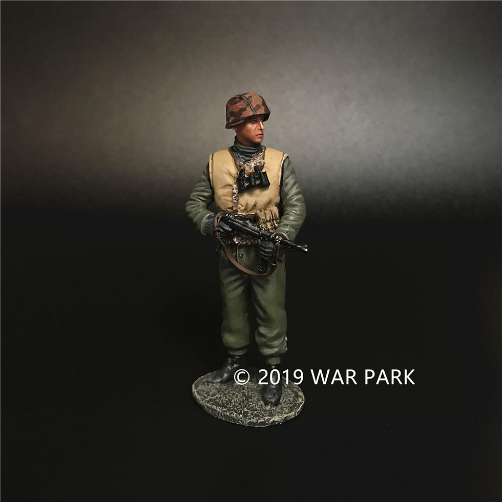 Thumbnail: War Park KH058 LSSAH Officer Standing with a MP40