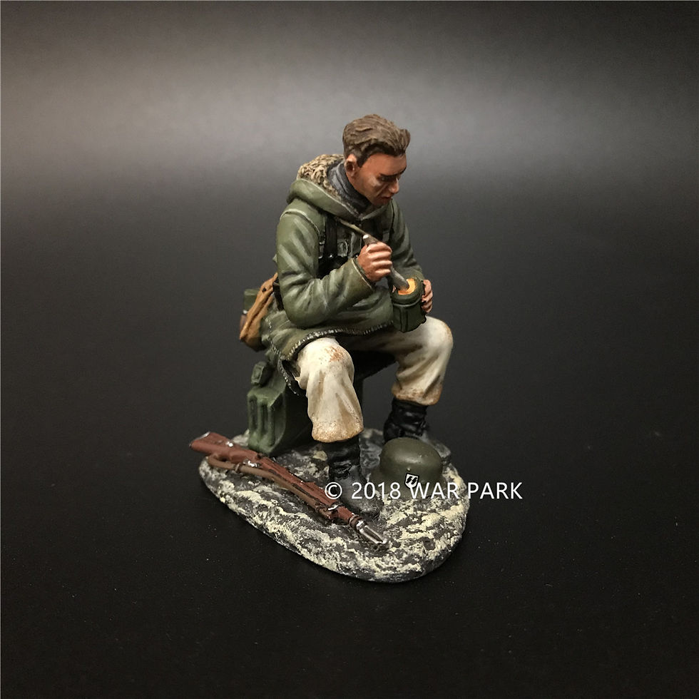 Thumbnail: War Park KH035 LSSAH soldier having a mea