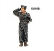 Thumbnail: War Park KU108 Waffen SS Tank Commander Holding Earphone