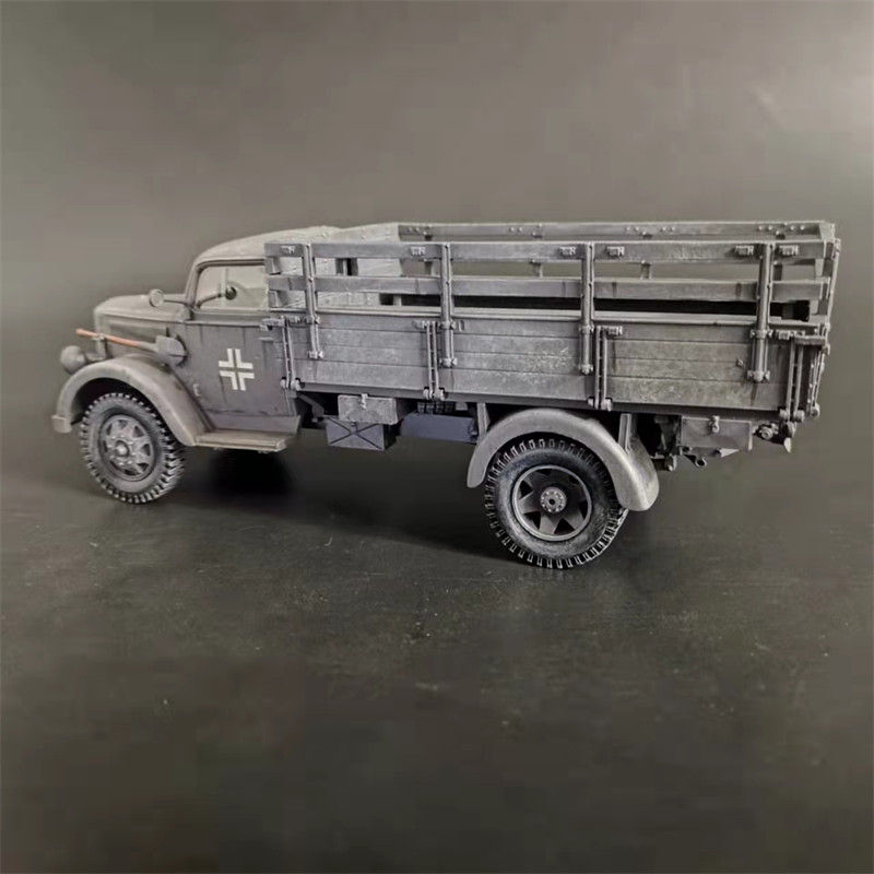 Thumbnail: War Park AX016 German Grey Opel Blitz 3t Cargo Truck
