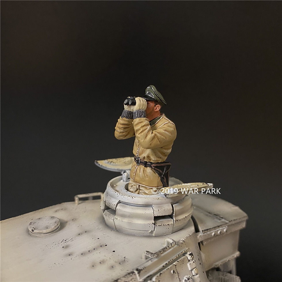 Thumbnail: War Park KH083 SS Tank Crew #6 （Used by Panzer IV & Tiger I)