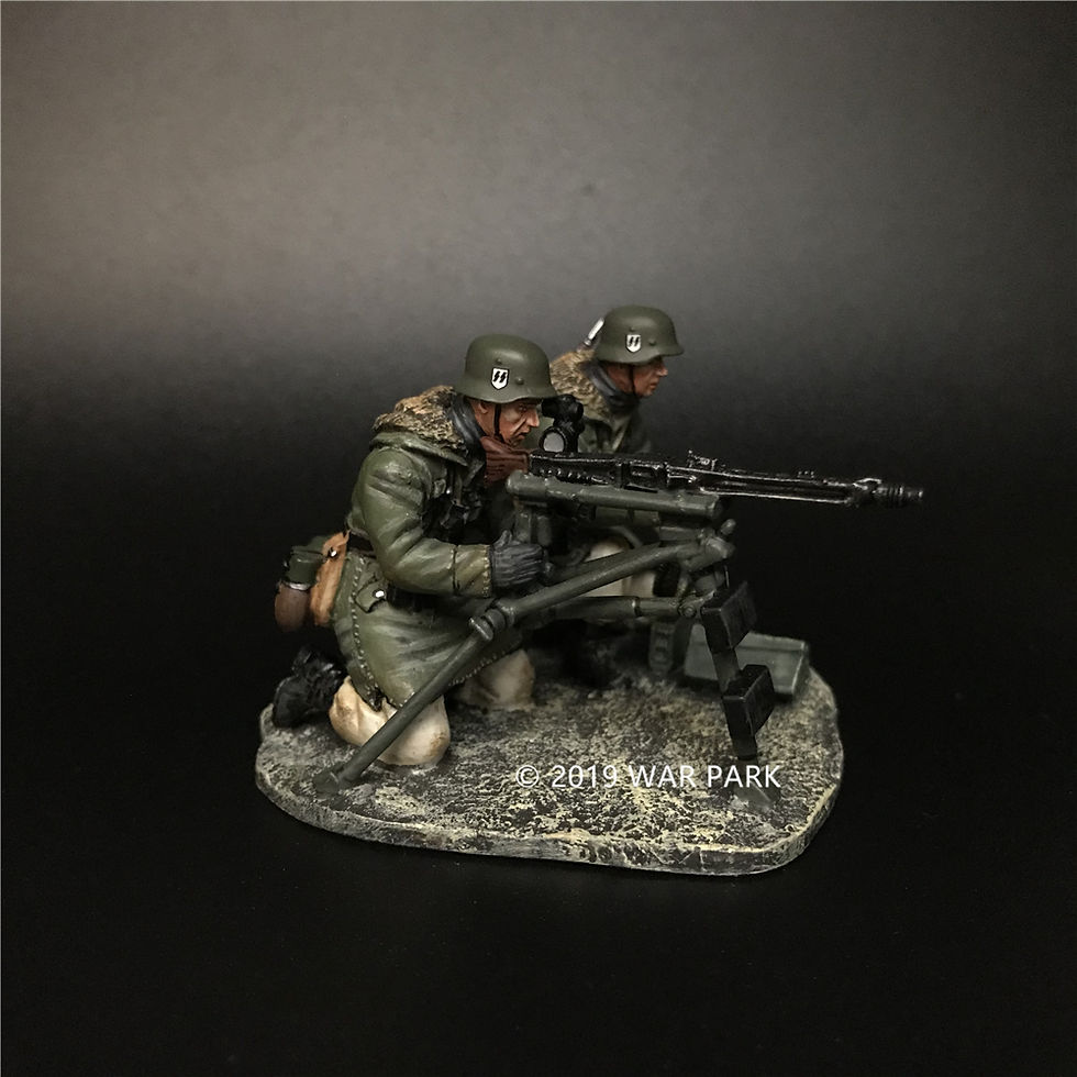 Thumbnail: War Park KH064 LSSAH MG42 Tripod Mounted Machine Gun Team